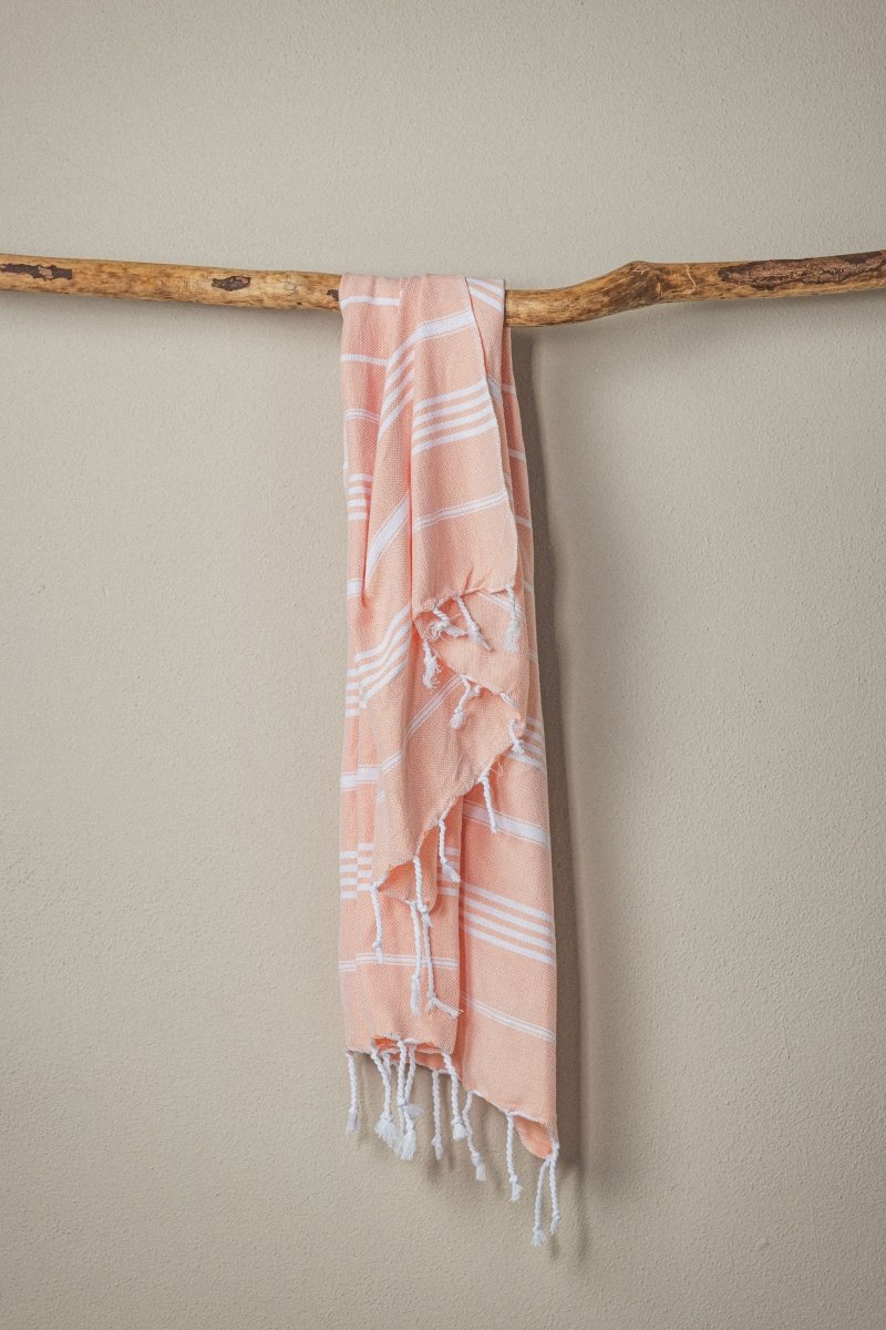 Perfect Classic Hand Towel Collection – 20”x40” Lightweight Organic Turkish Cotton Towels from The Bali Market