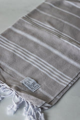 Perfect Classic Hand Towel Collection – 20”x40” Lightweight Organic Turkish Cotton Towels from The Bali Market