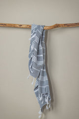 Perfect Classic Hand Towel Collection – 20”x40” Lightweight Organic Turkish Cotton Towels from The Bali Market