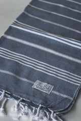Perfect Classic Hand Towel Collection – 20”x40” Lightweight Organic Turkish Cotton Towels from The Bali Market