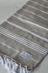 Perfect Classic Hand Towel Collection – 20”x40” Lightweight Organic Turkish Cotton Towels from The Bali Market