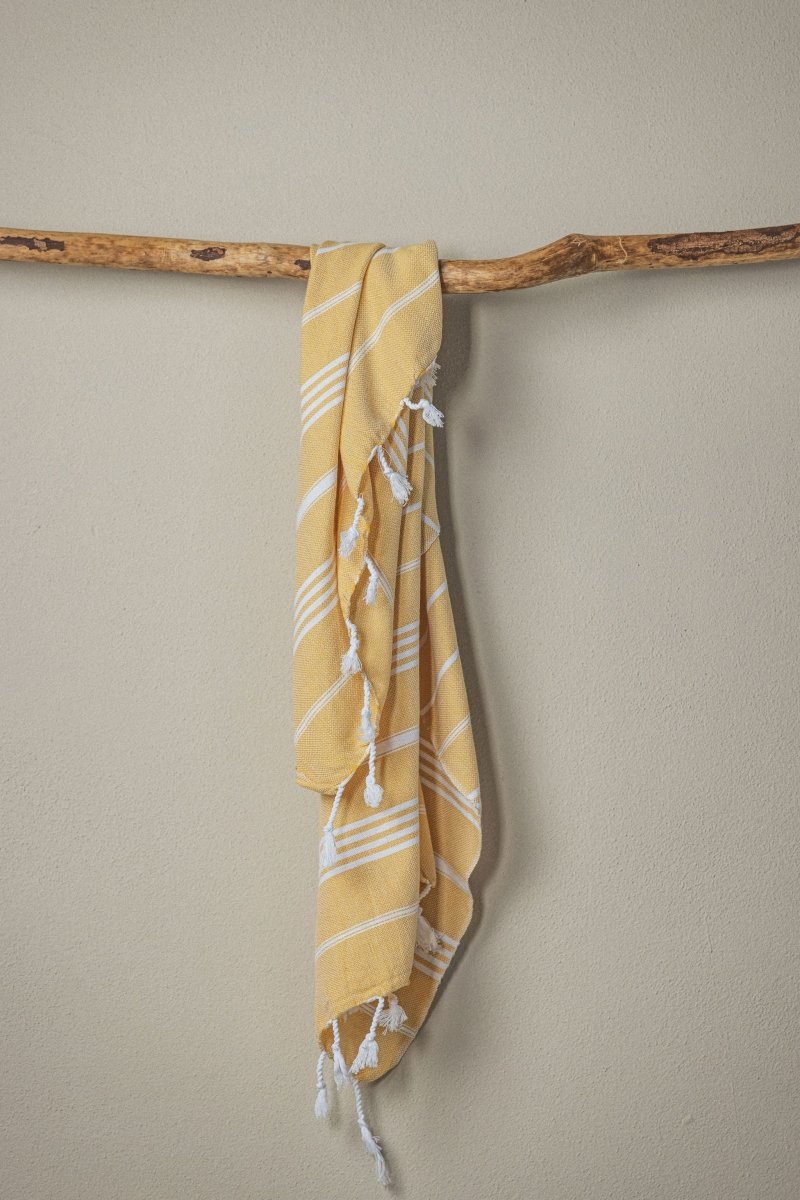 Perfect Classic Hand Towel Collection – 20”x40” Lightweight Organic Turkish Cotton Towels from The Bali Market