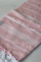 Perfect Classic Hand Towel Collection – 20”x40” Lightweight Organic Turkish Cotton Towels from The Bali Market