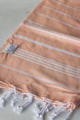 Perfect Classic Hand Towel Collection – 20”x40” Lightweight Organic Turkish Cotton Towels from The Bali Market