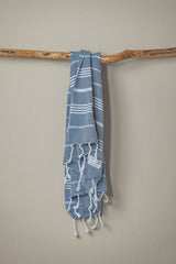 Perfect Classic Hand Towel Collection – 20”x40” Lightweight Organic Turkish Cotton Towels from The Bali Market