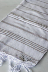 Perfect Classic Hand Towel Collection – 20”x40” Lightweight Organic Turkish Cotton Towels from The Bali Market