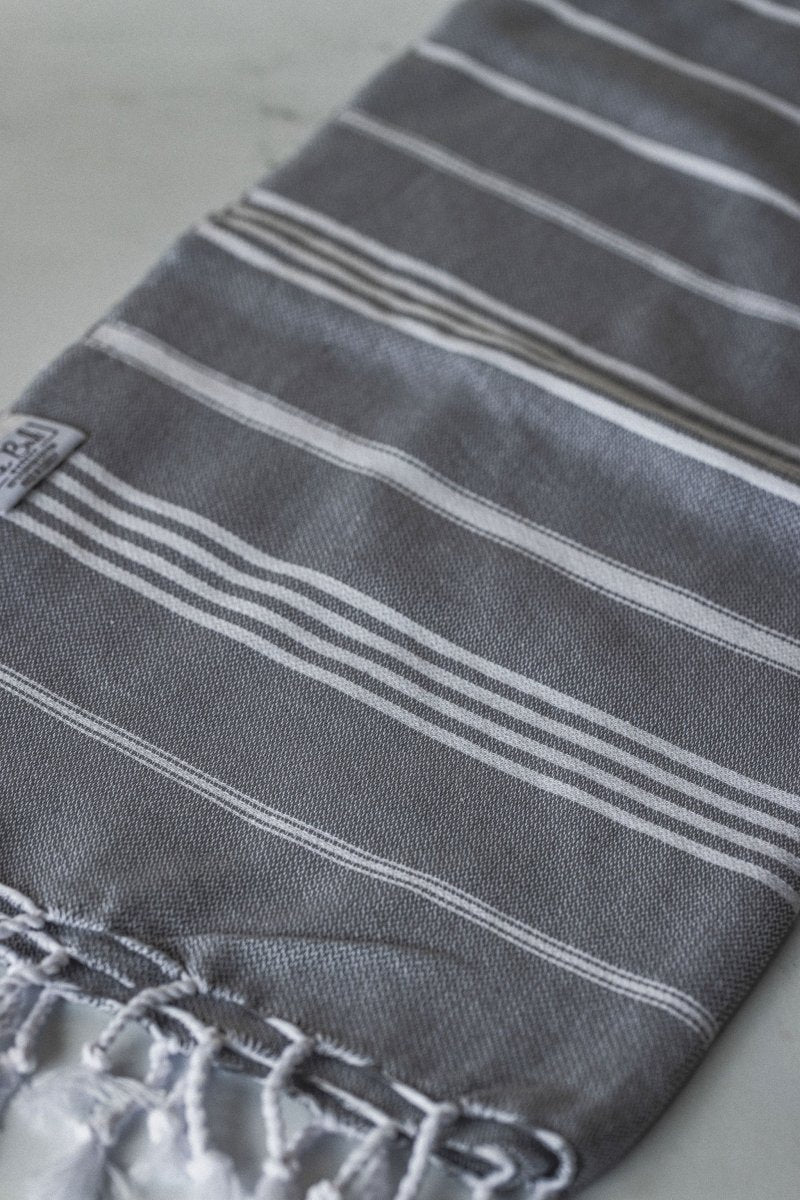 Perfect Classic Hand Towel Collection – 20”x40” Lightweight Organic Turkish Cotton Towels from The Bali Market