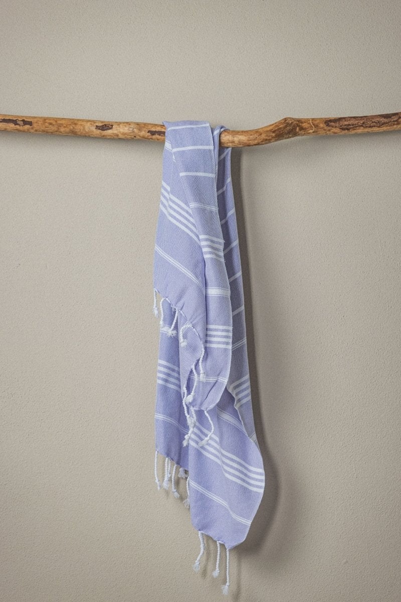 Perfect Classic Hand Towel Collection – 20”x40” Lightweight Organic Turkish Cotton Towels from The Bali Market
