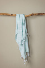 Perfect Classic Hand Towel Collection – 20”x40” Lightweight Organic Turkish Cotton Towels from The Bali Market