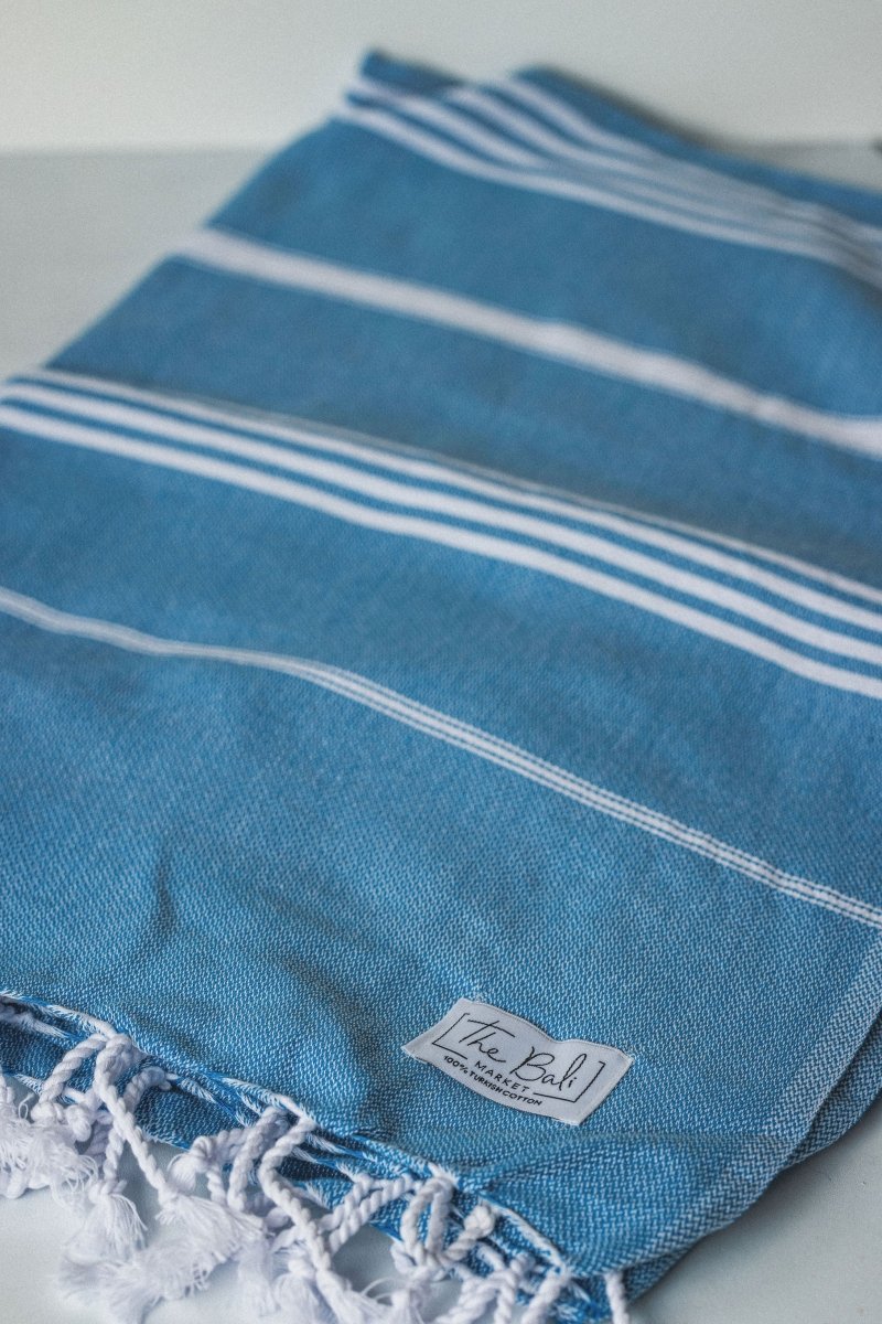 Perfect Classic Towel Collection – 40”x70” Lightweight Organic Turkish Cotton Towels from The Bali Market