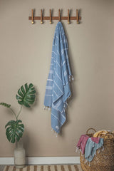 Perfect Classic Towel Collection – 40”x70” Lightweight Organic Turkish Cotton Towels from The Bali Market