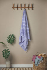 Perfect Classic Towel Collection – 40”x70” Lightweight Organic Turkish Cotton Towels from The Bali Market