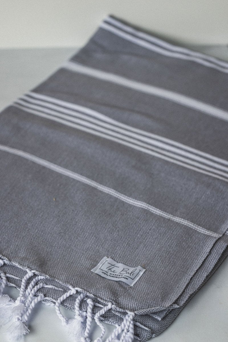 Perfect Classic Towel Collection – 40”x70” Lightweight Organic Turkish Cotton Towels from The Bali Market