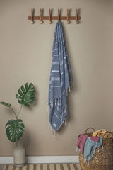Perfect Classic Towel Collection – 40”x70” Lightweight Organic Turkish Cotton Towels from The Bali Market