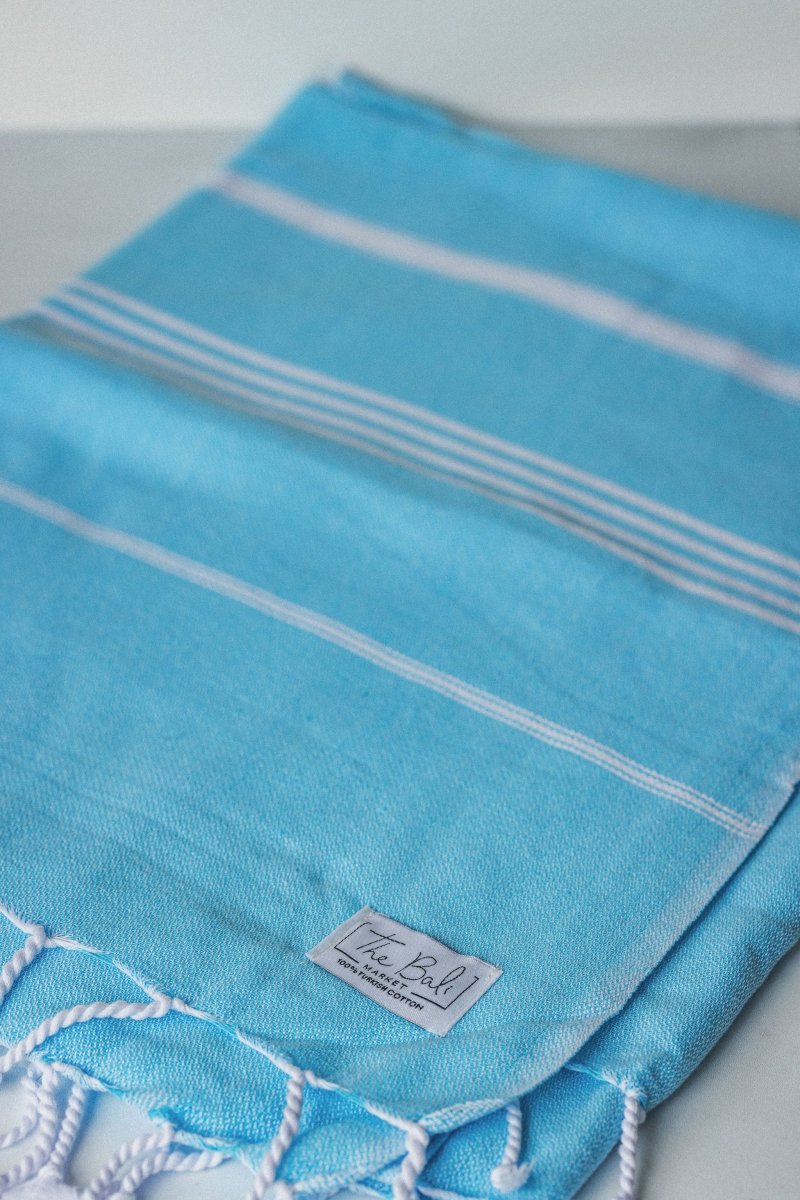 Perfect Classic Towel Collection – 40”x70” Lightweight Organic Turkish Cotton Towels from The Bali Market