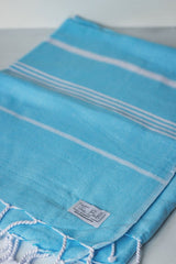 Perfect Classic Towel Collection – 40”x70” Lightweight Organic Turkish Cotton Towels from The Bali Market