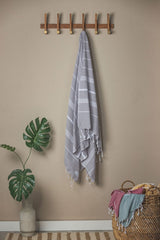 Perfect Classic Towel Collection – 40”x70” Lightweight Organic Turkish Cotton Towels from The Bali Market
