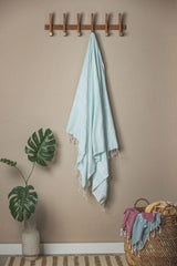 Perfect Classic Towel Collection – 40”x70” Lightweight Organic Turkish Cotton Towels from The Bali Market