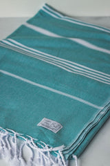 Perfect Classic Towel Collection – 40”x70” Lightweight Organic Turkish Cotton Towels from The Bali Market