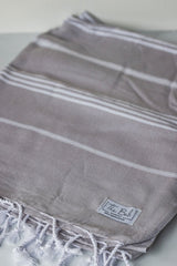 Perfect Classic Towel Collection – 40”x70” Lightweight Organic Turkish Cotton Towels from The Bali Market