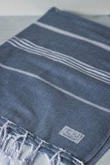 Perfect Classic Towel Collection – 40”x70” Lightweight Organic Turkish Cotton Towels from The Bali Market
