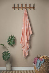 Perfect Classic Towel Collection – 40”x70” Lightweight Organic Turkish Cotton Towels from The Bali Market