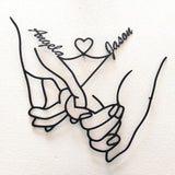 Custom Couple Love Hands from VITAHOME DESIGN LLC
