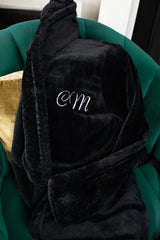 Women's Ultra Soft Fleece Bathrobe From Lotus Linen