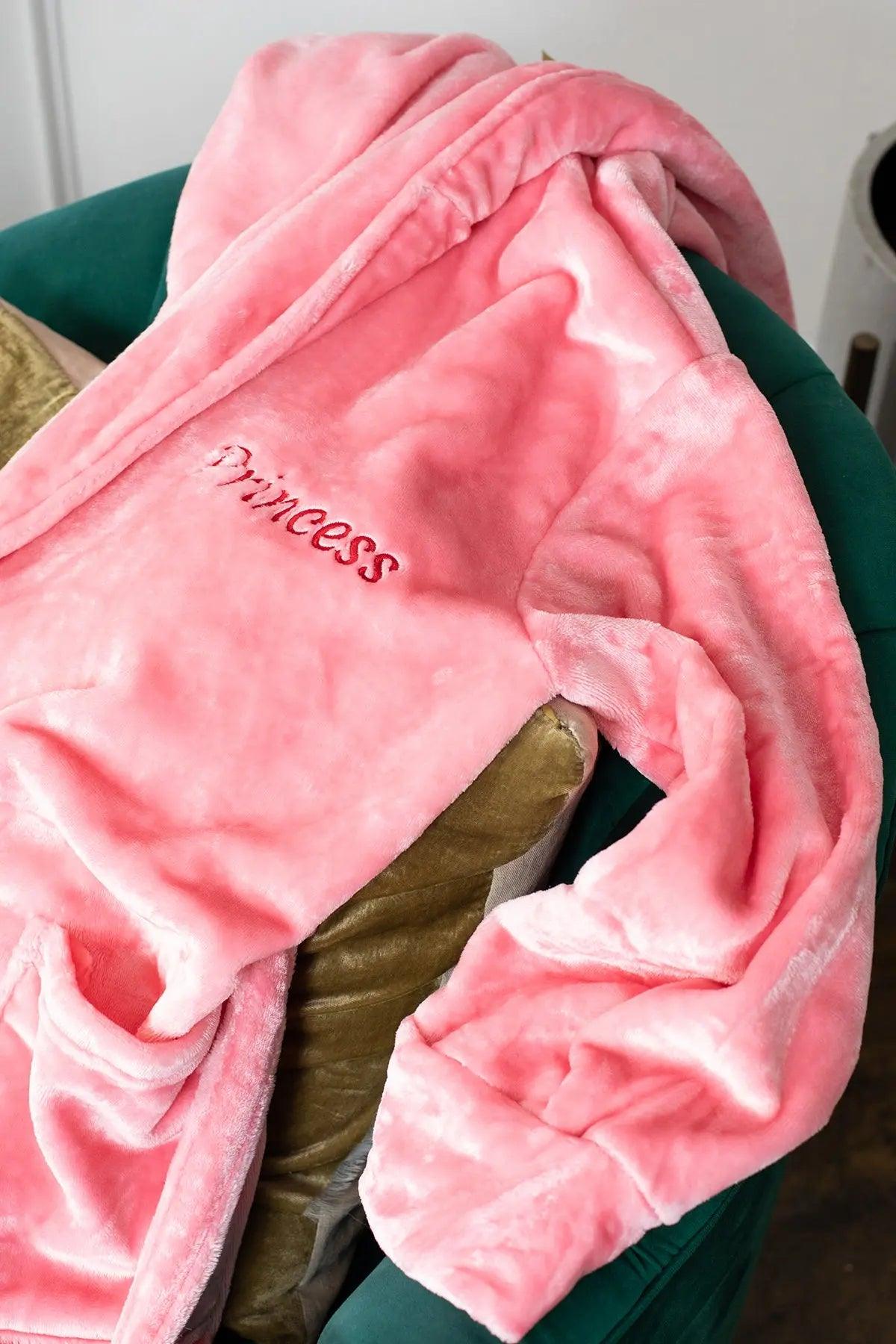 Hooded Plush Bathrobes for Women From Lotus Linen
