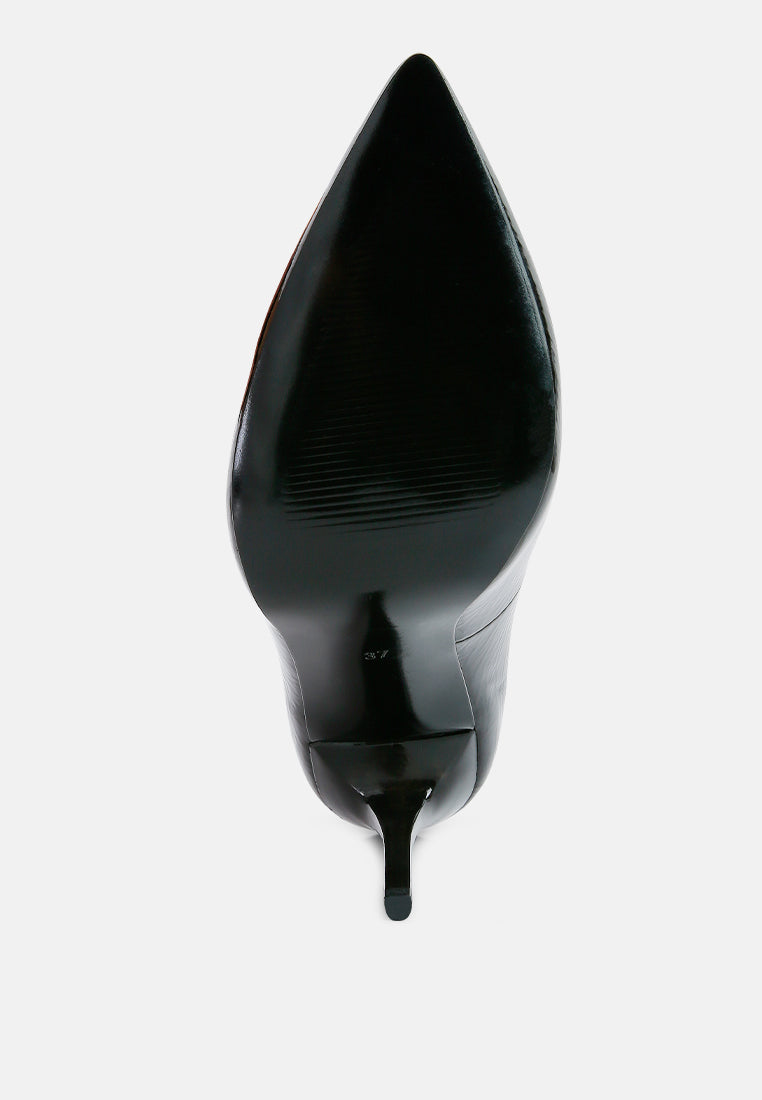 Personated Stiletto Heel Pumps from London Rag International