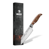 Forged Japanese San Mai Steel | 5" Grizzly Petty From The Cooking Guild