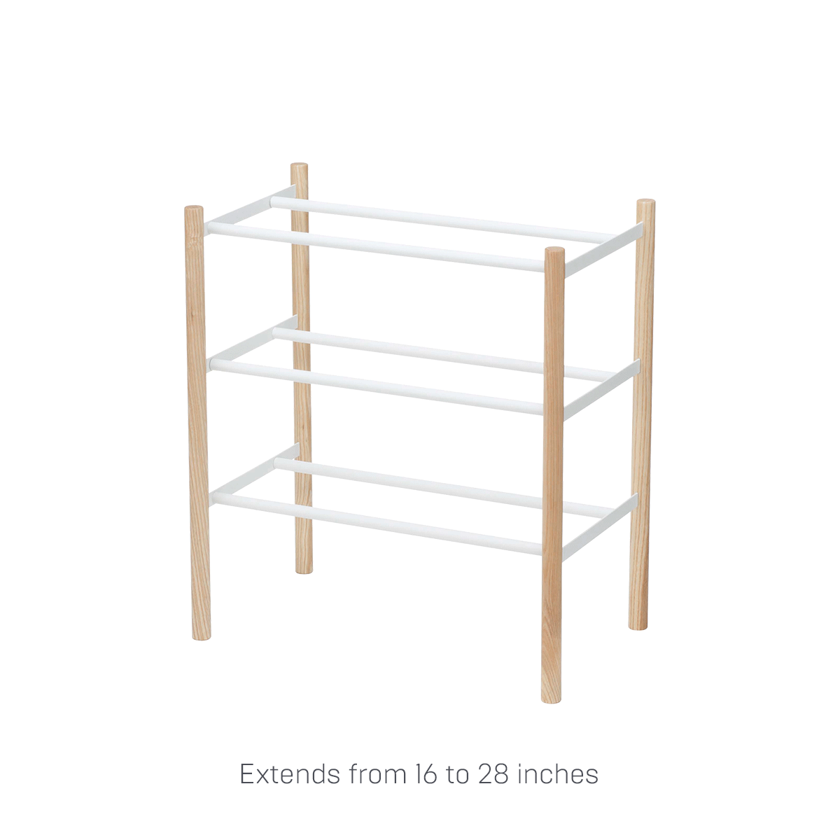 Expandable Shoe Rack (18" H)  - Steel from Yamazaki Home