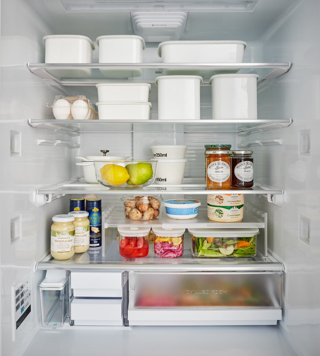 Two-Way Adjustable Refrigerator Shelf from Yamazaki Home