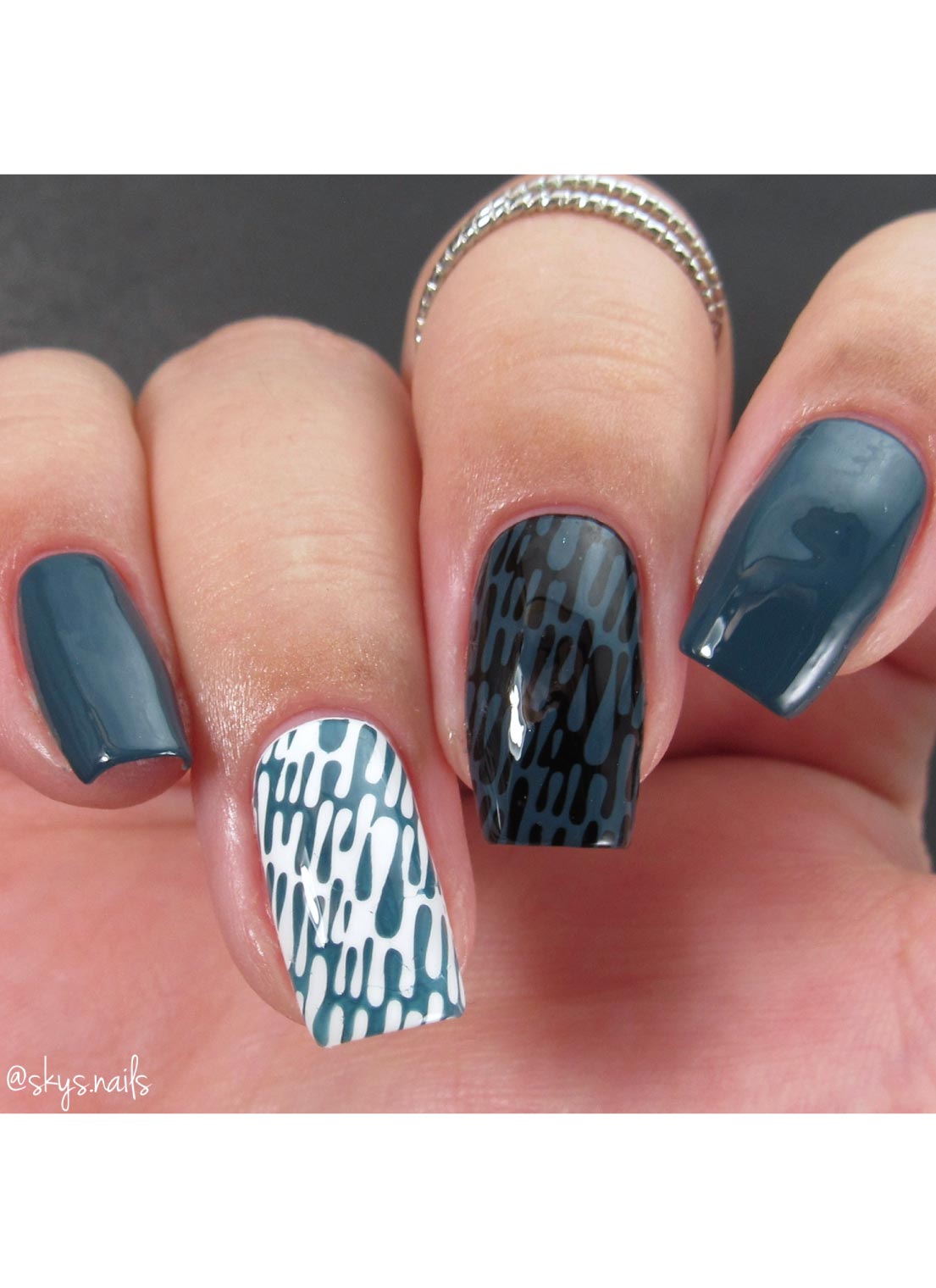 Casual Friday - Stamping Polish From UberChic Beauty