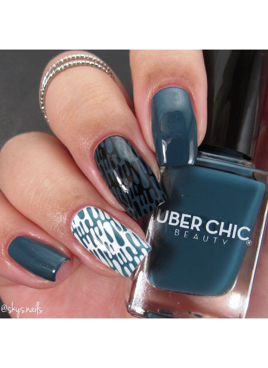 Casual Friday - Stamping Polish From UberChic Beauty
