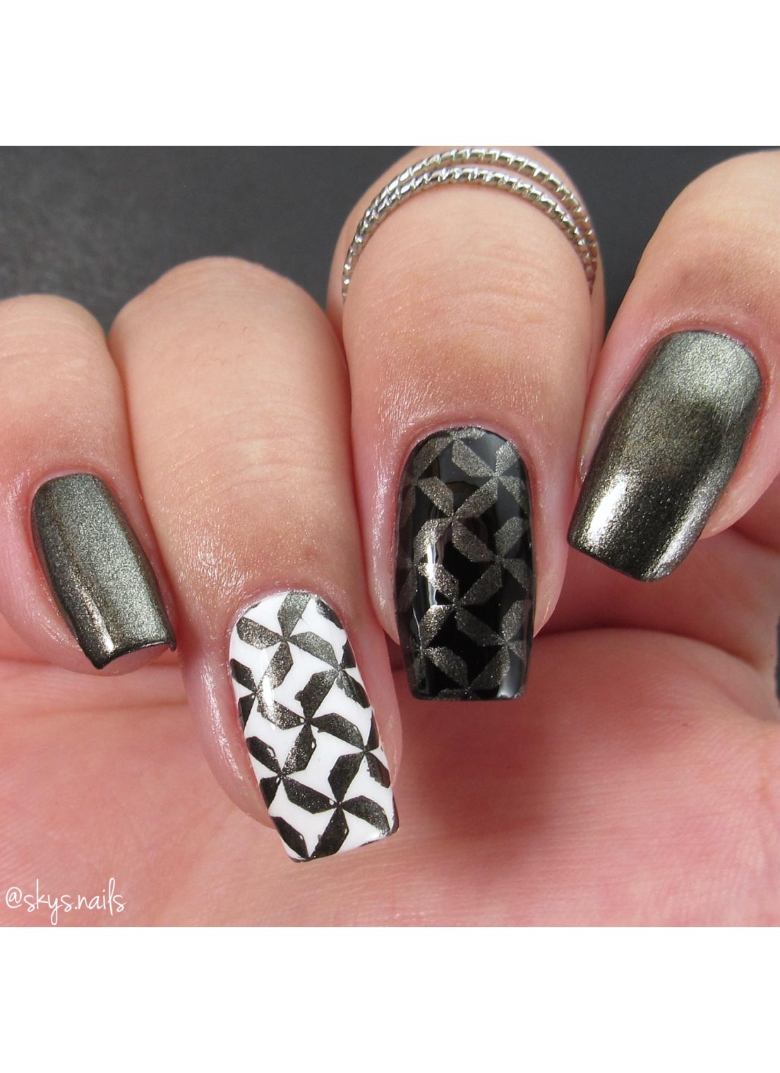 Black Pearl - Stamping Polish From UberChic Beauty