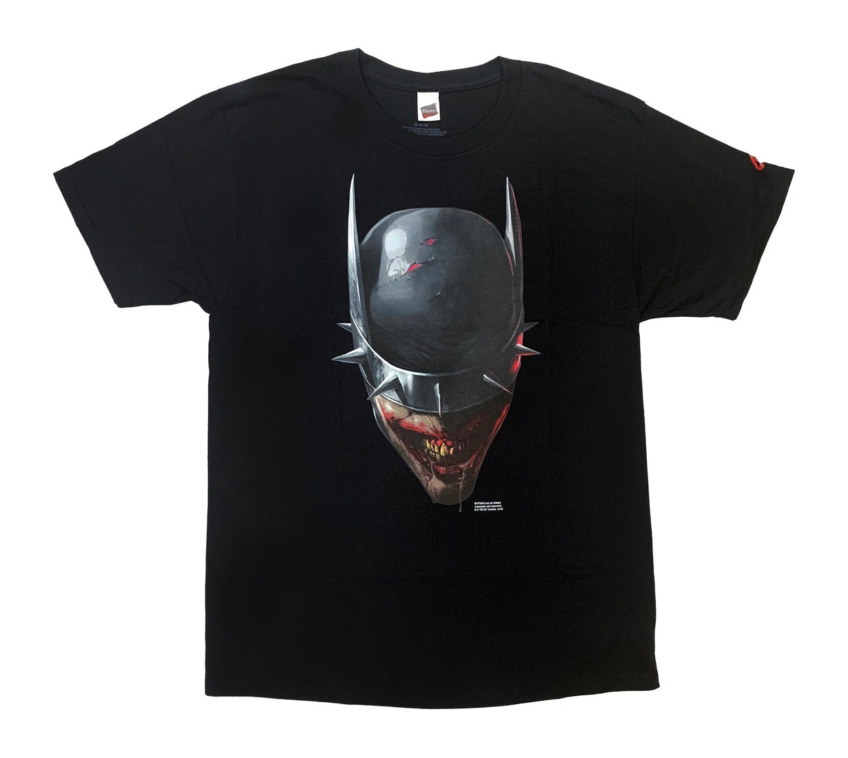 Batman DNM Who Lauges DC Comics Adult Short Sleeve T-Shirt From Your Favorite T Shirts