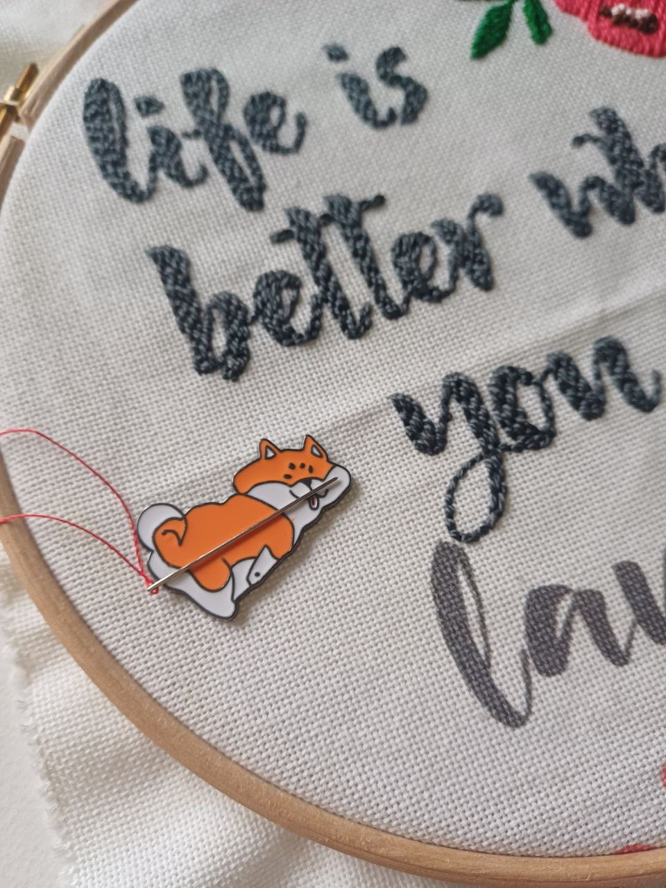 Corgy Magnetic Needle Minder F07M10-5 Dog From Wizardi