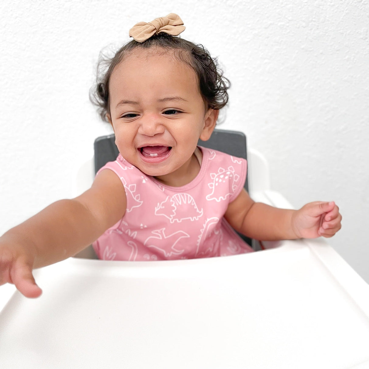 Dino Friends - Blush Bapron from BapronBaby