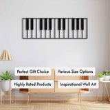 Piano is Life, Music Metal Line Art from VITAHOME DESIGN LLC
