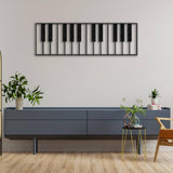 Piano is Life, Music Metal Line Art from VITAHOME DESIGN LLC