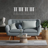 Piano is Life, Music Metal Line Art from VITAHOME DESIGN LLC