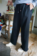 Greta Elastic High Waist Drawstring Sweatpants From Threaded Pear