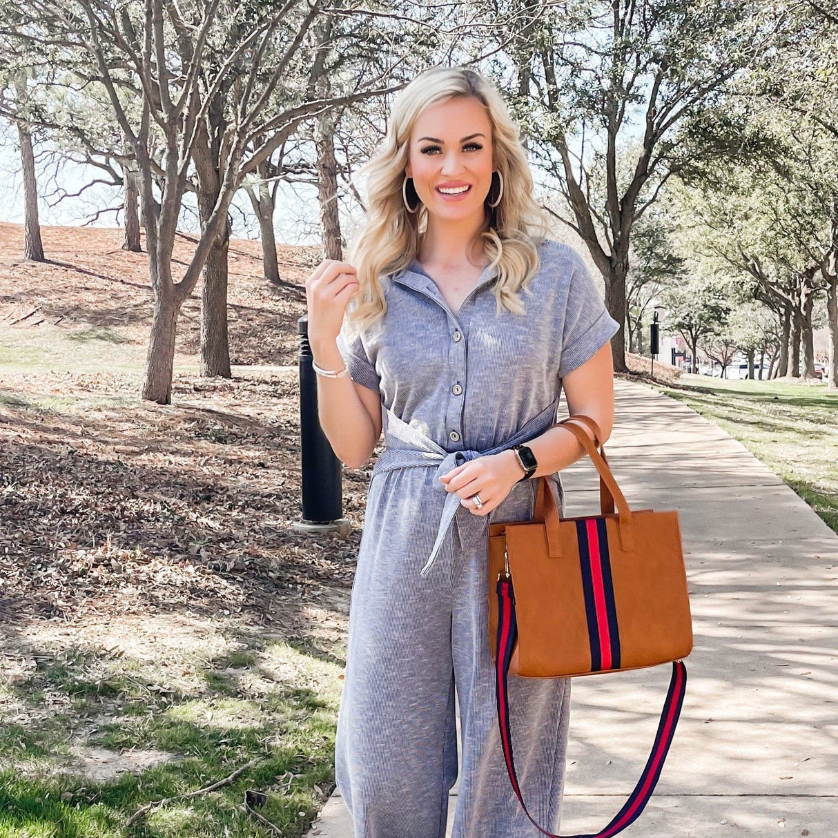 Becki Tote From Threaded Pear