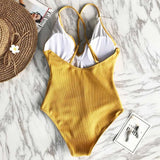 Ruffled One Piece Swimsuits Strap from Kawaii Stop