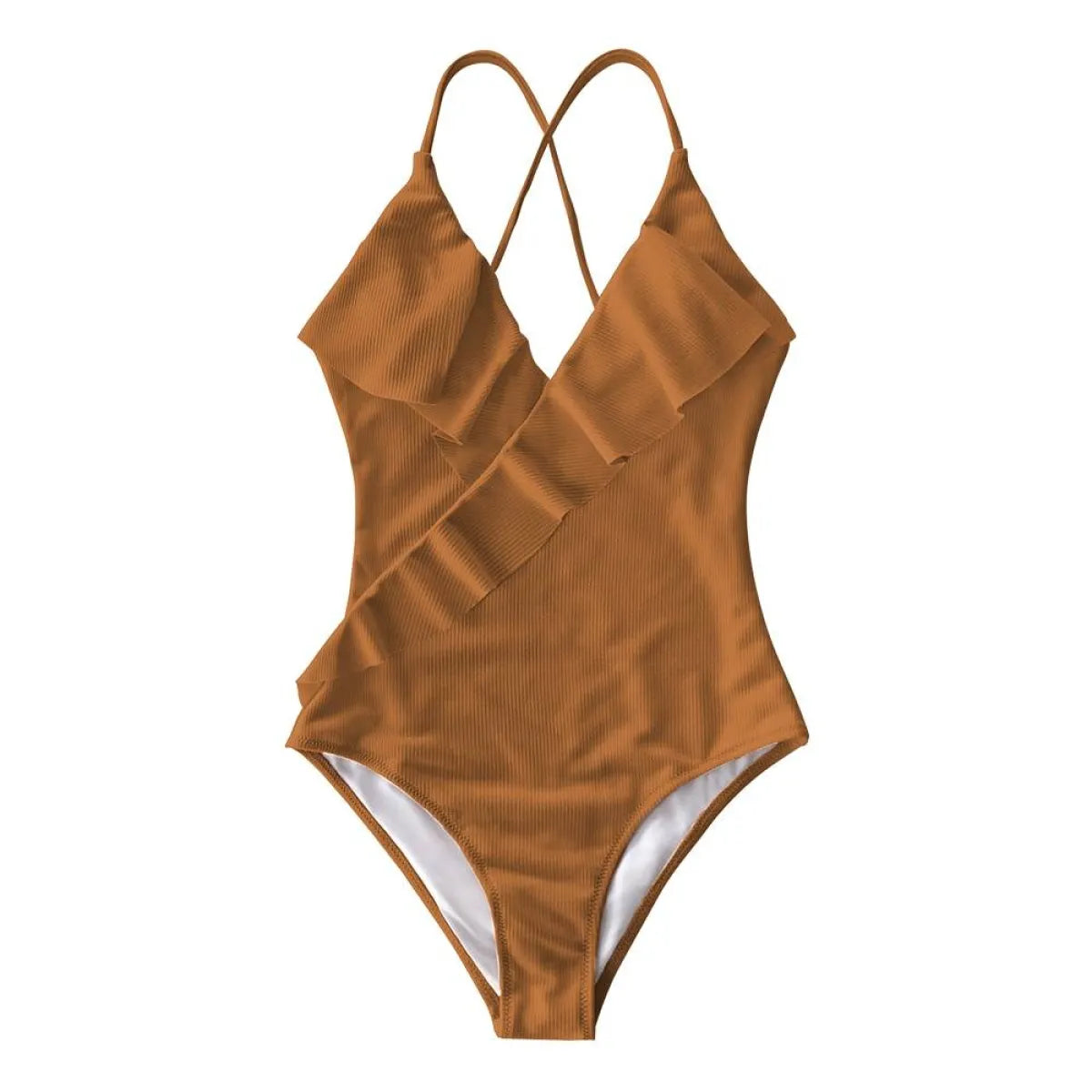 Ruffled One Piece Swimsuits Strap from Kawaii Stop