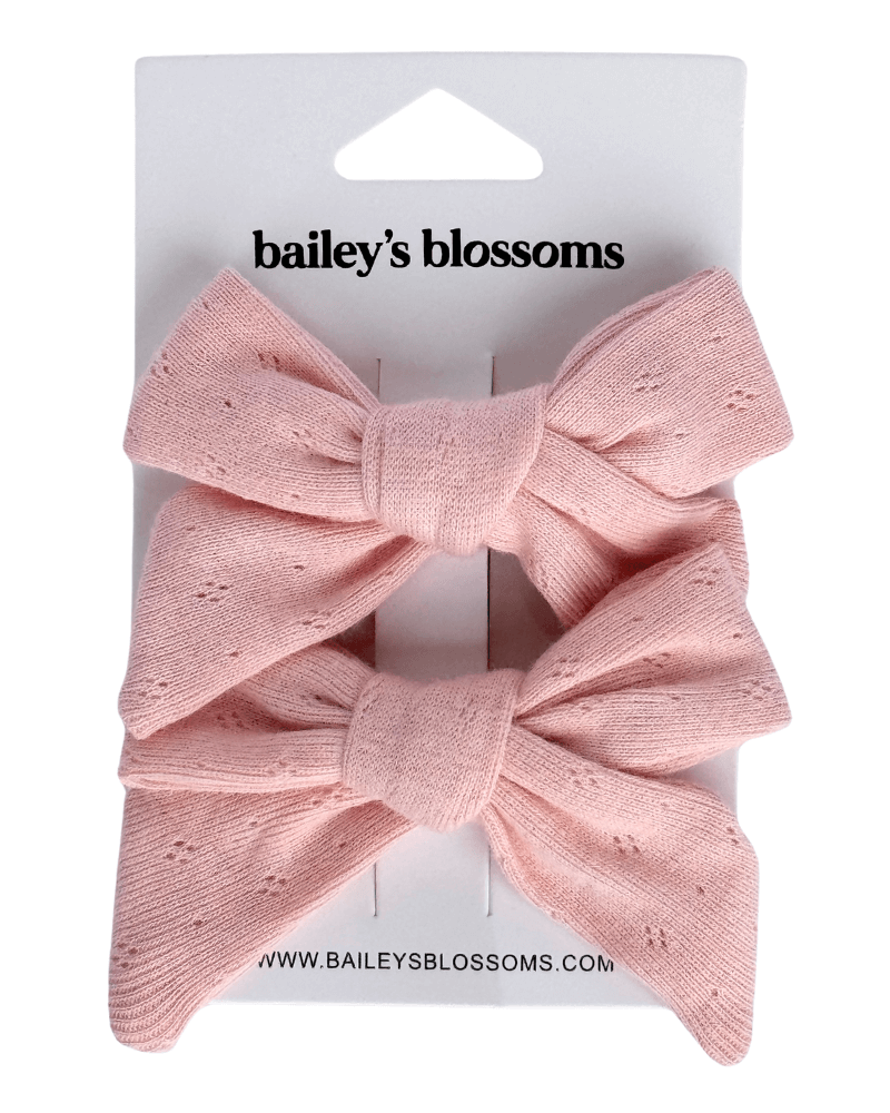Piggie Set - Rose Pink from Bailey's Blossoms