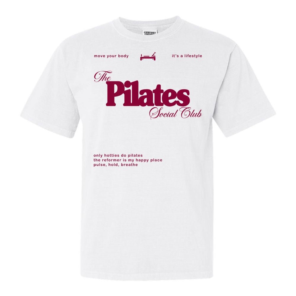 'Pilates Social Club' T-Shirt from United Monograms