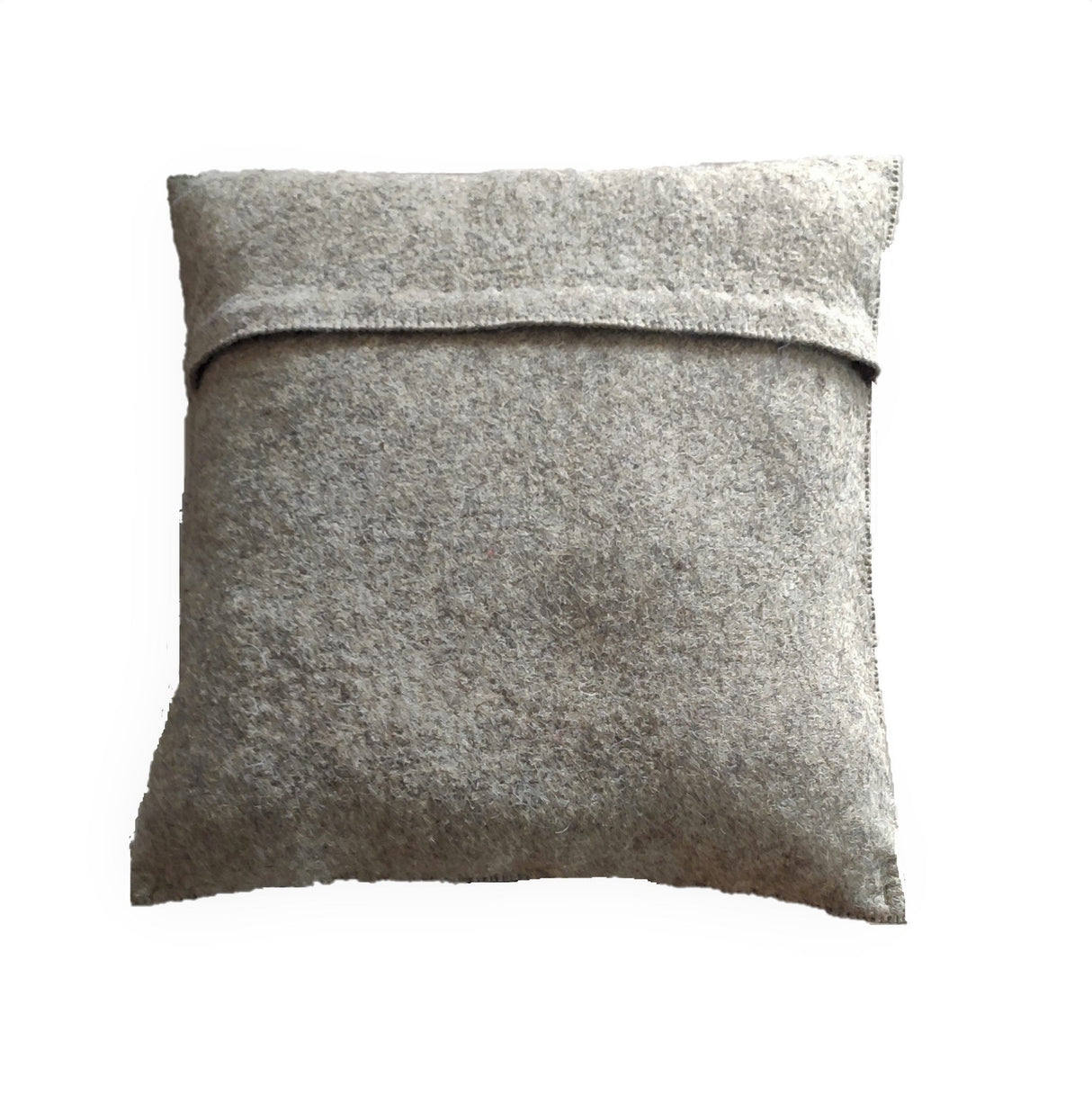 Hand Felted Wool Pillow - Gnome with Red Sequin Hat - 20" from Arcadia Home