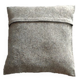 Hand Felted Wool Pillow - Cream Bear Silhouette on Gray - 20" from Arcadia Home